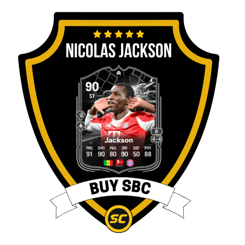 EA FC 26 SBC Nicolas Jackson - PS4, PS5, Xbox One, Xbox Series X, Xbox Series S